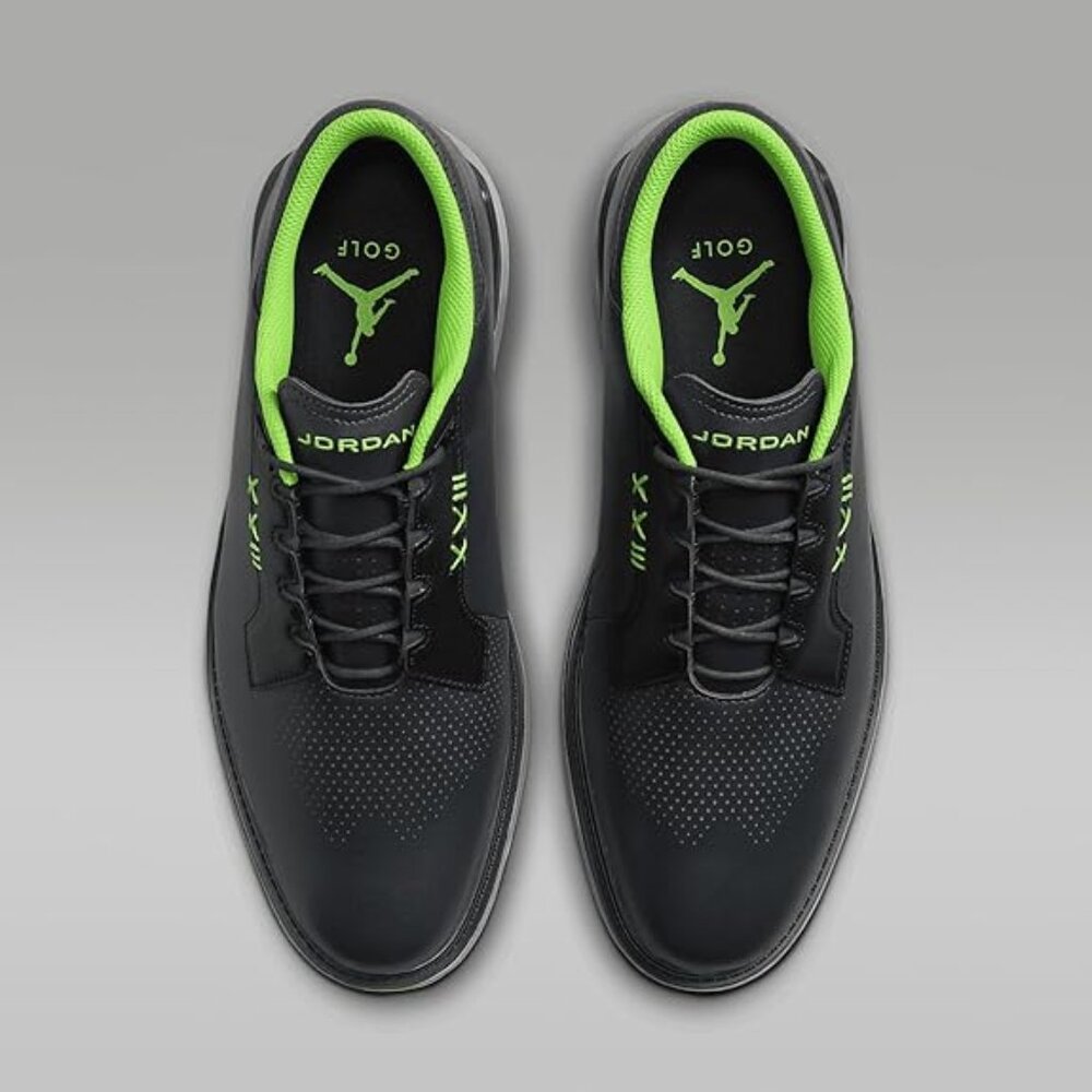 Jordan Nike Air Black Action Golf Shoe Men’s 7 NEW $195